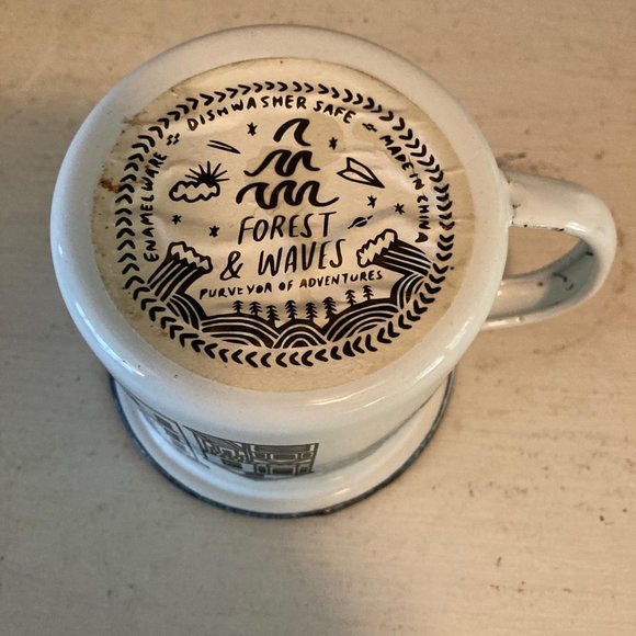 Enamel coffee mug - Picture 4 of 4